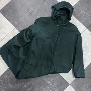 London Fog Women's Dark Green Trench Coat